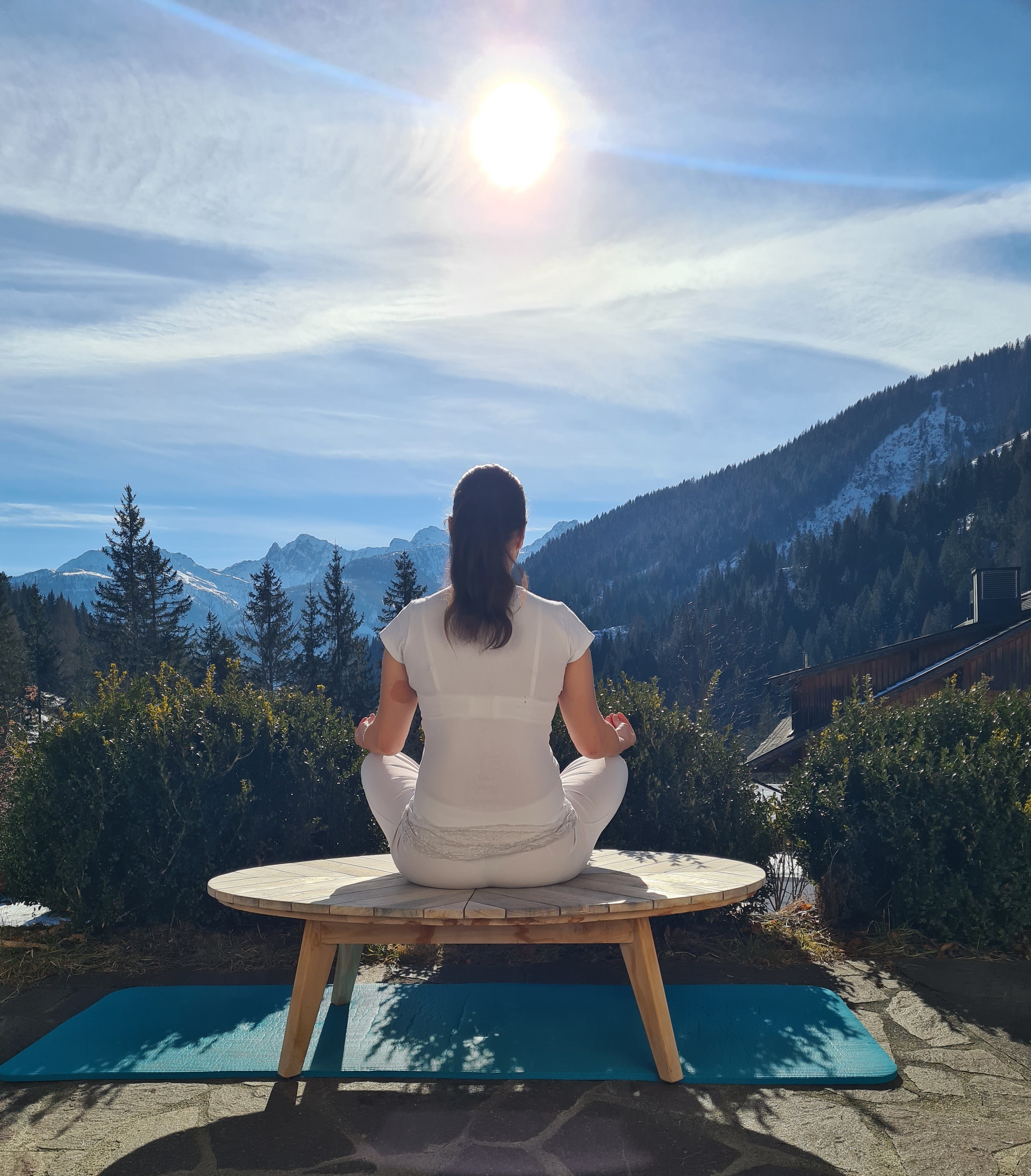 Massage in der Natur